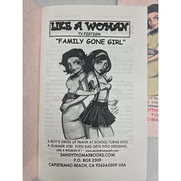 Family Gone Girl I & II Set Like A Woman TV Fiction By Sandy Thomas 2018 - Picture 3 of 6